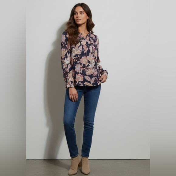 NEW! Lucky brand blouse sz small 12.12 - Picture 9 of 10